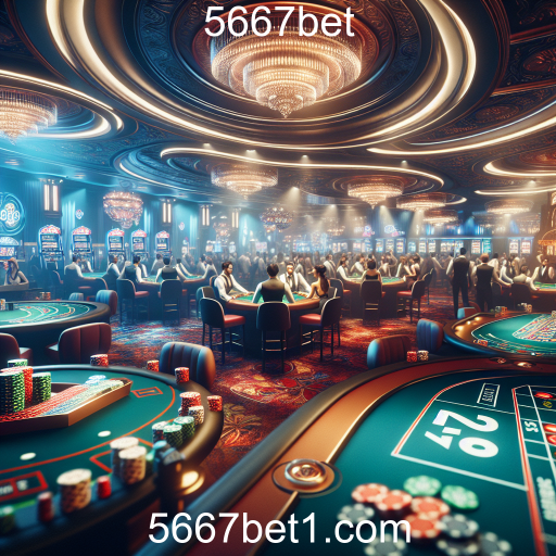 Experiência Imersiva no Cassino Ao Vivo do 5667bet